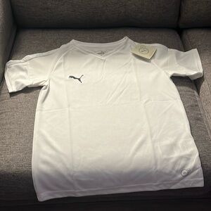 Youth Puma Borussia V-Neck Soccer Jersey